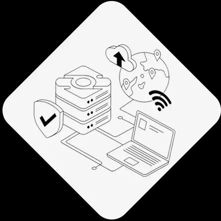 TTSOP全球IP服务网络覆盖示意图